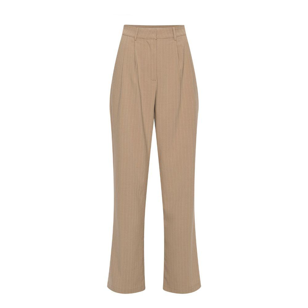 Annali camel stripe pant