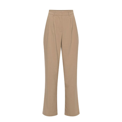 Annali camel stripe pant