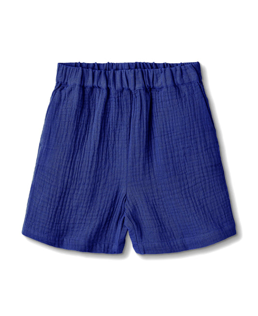 HELLO SHORTS- MAZERINE BLUE