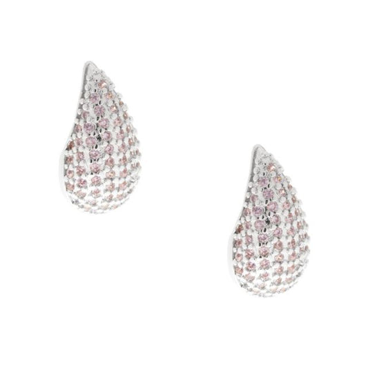 EAR 392 20 SILVER PINK