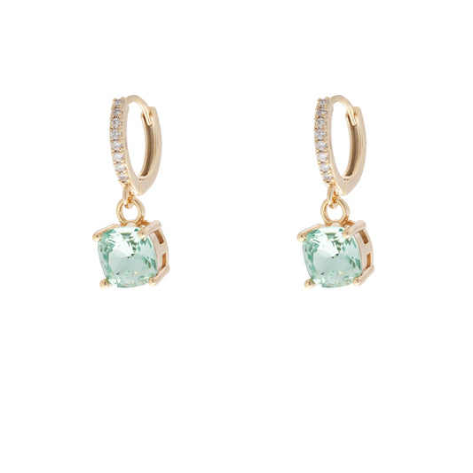 FLORENTINA STONE EAR GOLD AQUA